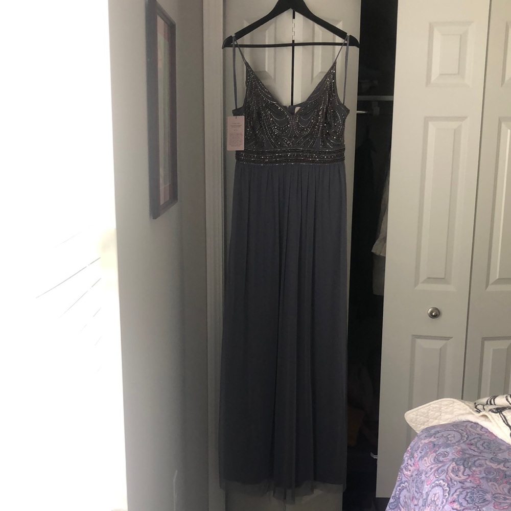 NWT BHLDN Avery beaded evening dress - Picture 2 of 6